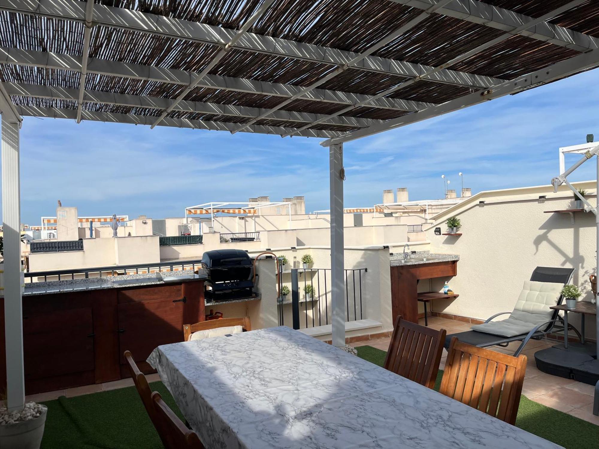 Playa Almenara Atico Duplex Vistas Al Mar Y Montana Wifi,Piscina A Apartamento Exterior foto