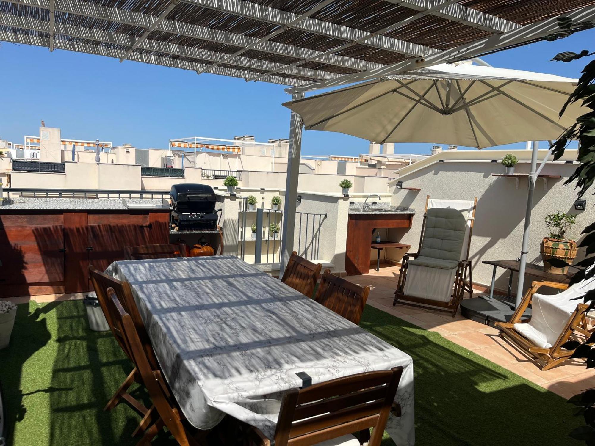 Playa Almenara Atico Duplex Vistas Al Mar Y Montana Wifi,Piscina A Apartamento Exterior foto